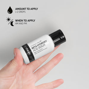 Instructions on how to use Beta Hydroxy Acid