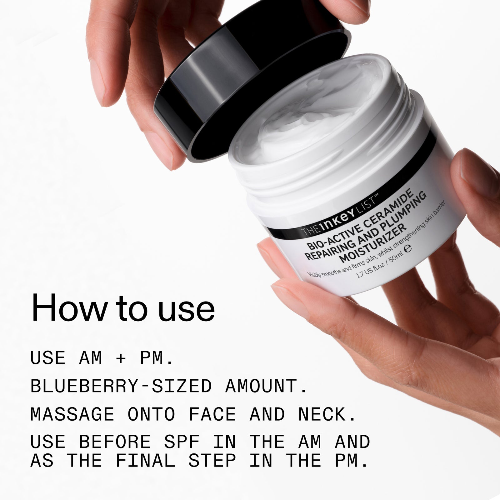 How to use Bio-Active Ceramide Moisturizer