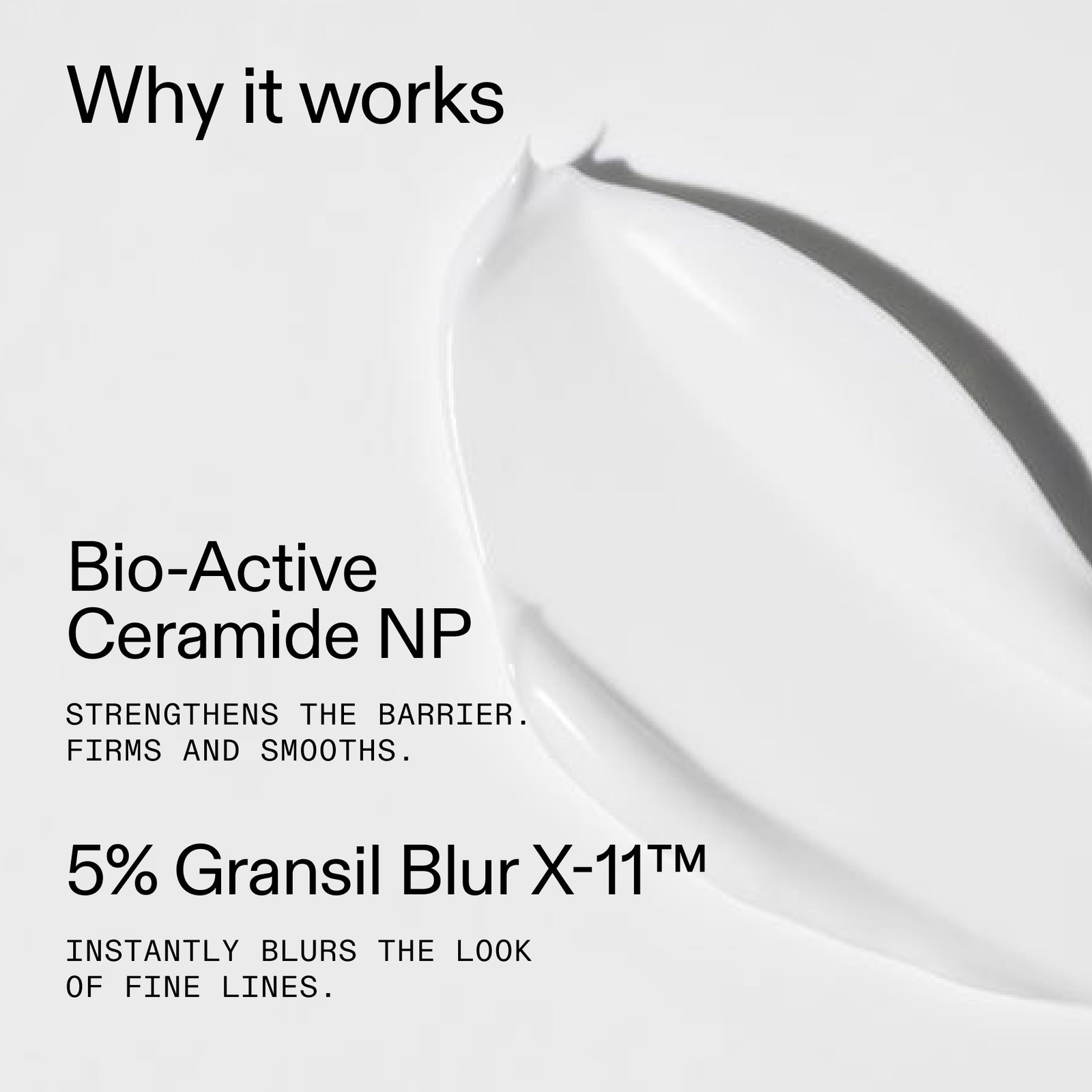 Ingredients in Bio-Active Ceramide Moisturizer