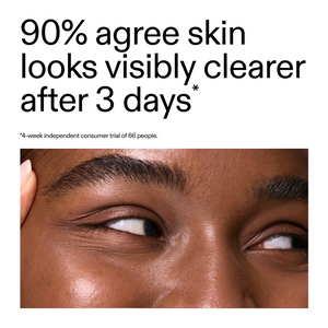 Key claim from recent clinical study of customers using Salicylic acid cleanser