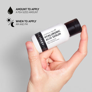 Instructions on how to use Hyaluornic Acid Serum