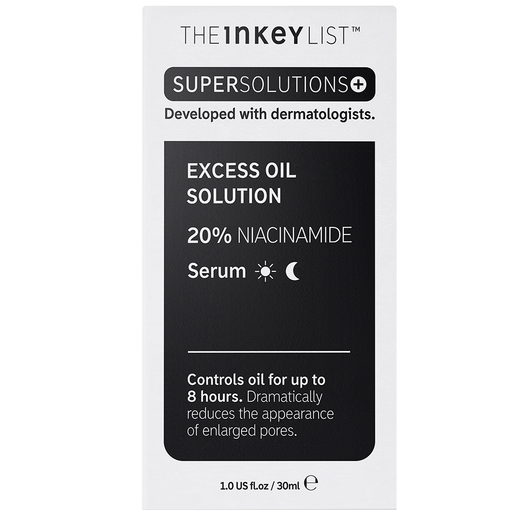 Excess Oil Solution with 20% Niacinamide Serum | The INKEY List