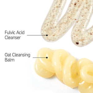 Double Cleanse Duo annotated goop shot with product name labels