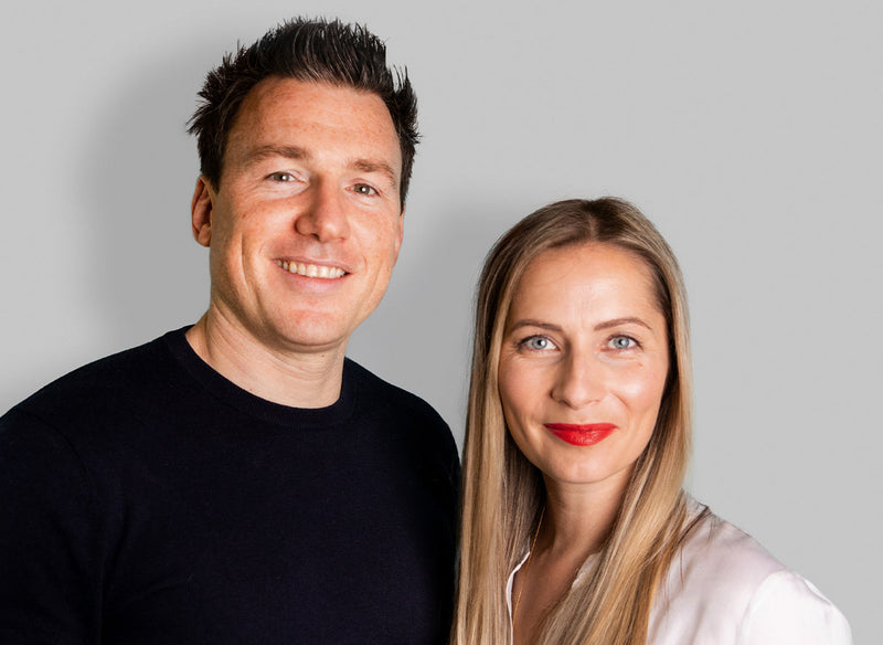 Co-founders, Mark and Colette