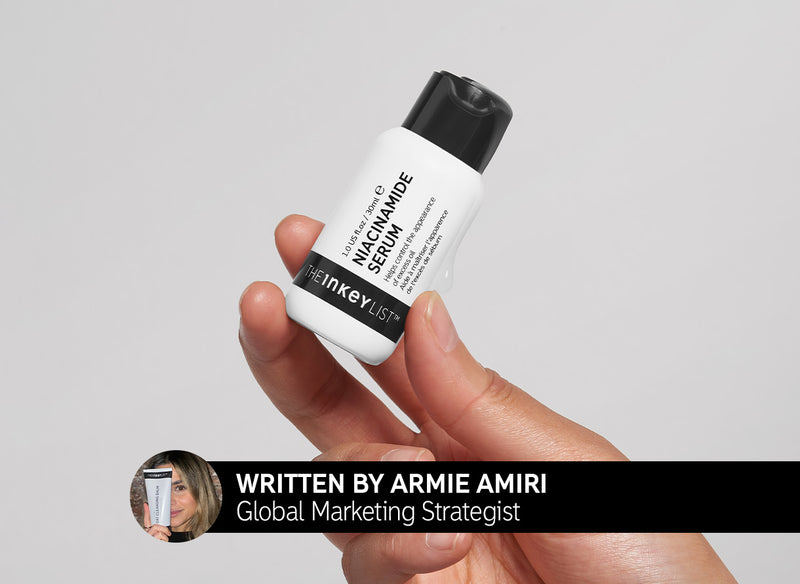 Hand shot with 'Written by Armie Amiri' header