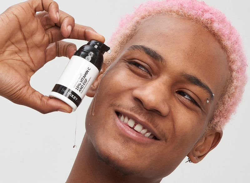 15% Vitamin C bottle and model