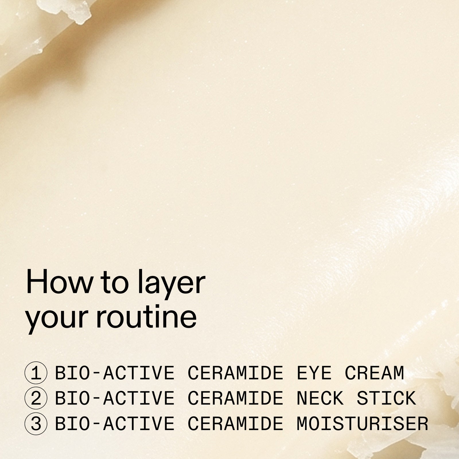 The Bio-Active Ceramide Trio