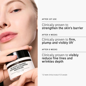 Key claims from clinical study on using Bio Active Ceramide Moisturizer