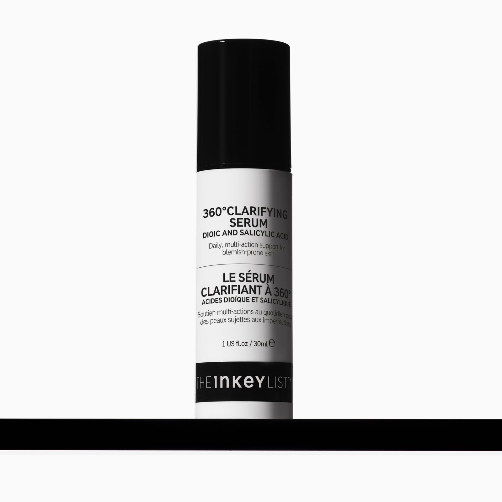 360° Skin Clearing Serum on shelf