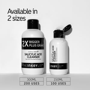 Available in 2 sizes. 300ml (200 uses) & 150ml (100 uses)