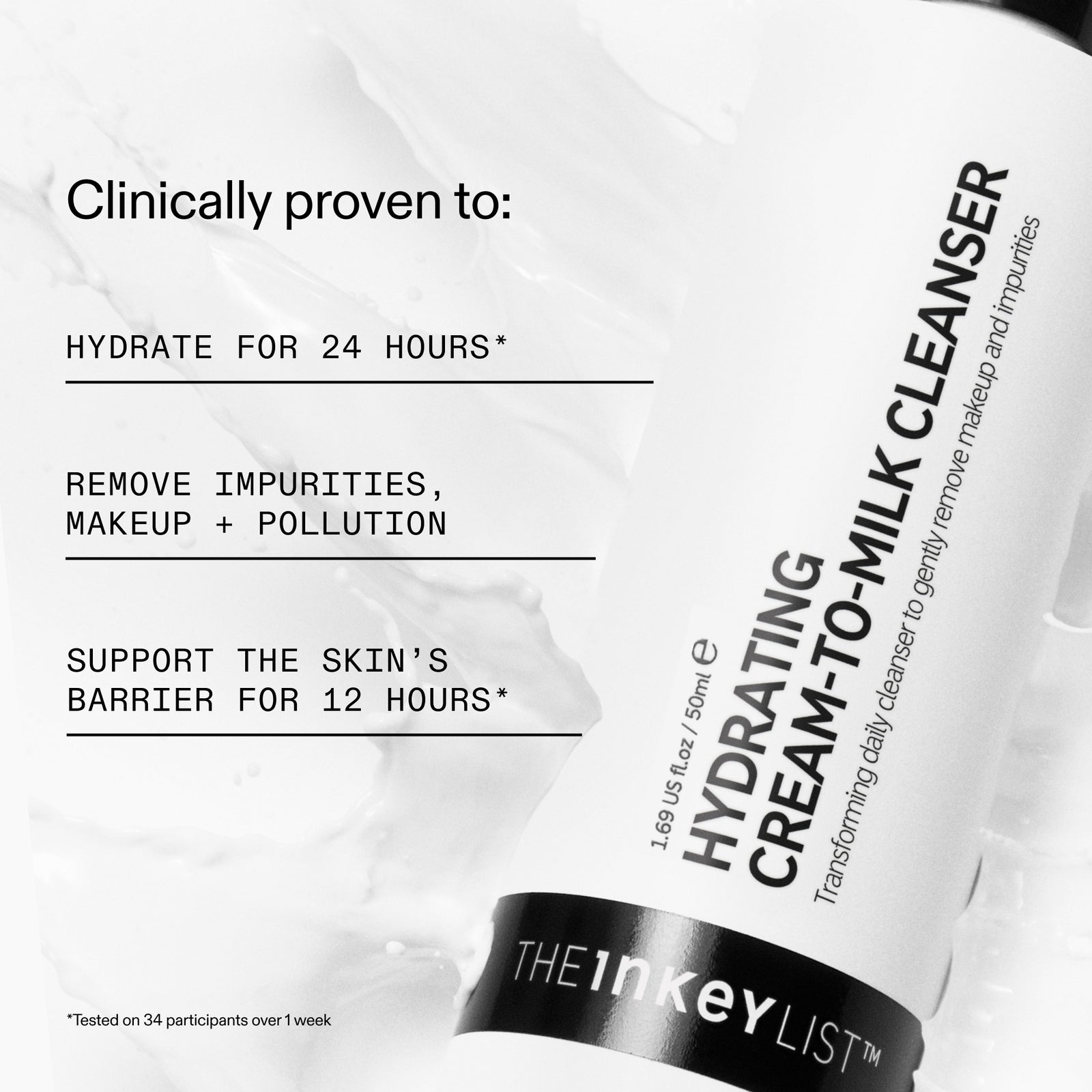 Mini Hydrating Cream-to-milk Cleanser - 50ml