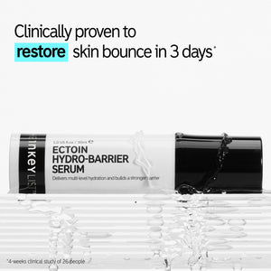 Clinically proven to restore skin bounce in 3 days* *4 week clinical study of 26 people 