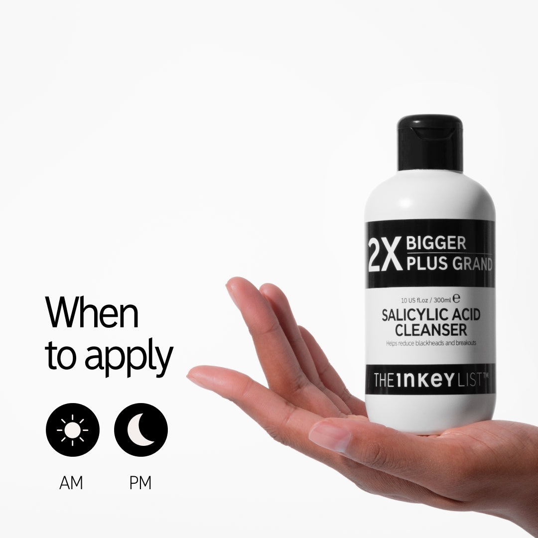 when to apply Supersize Salicylic Acid Cleanser