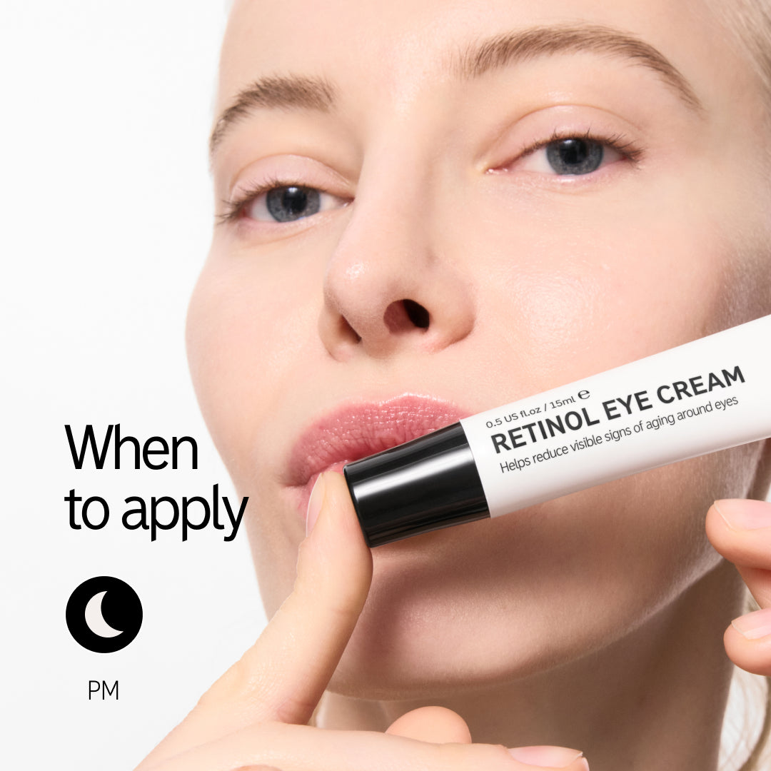 When to apply Retinol Eye Cream