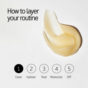 How to layer Oat Cleansing Balm in your routine. Step 1