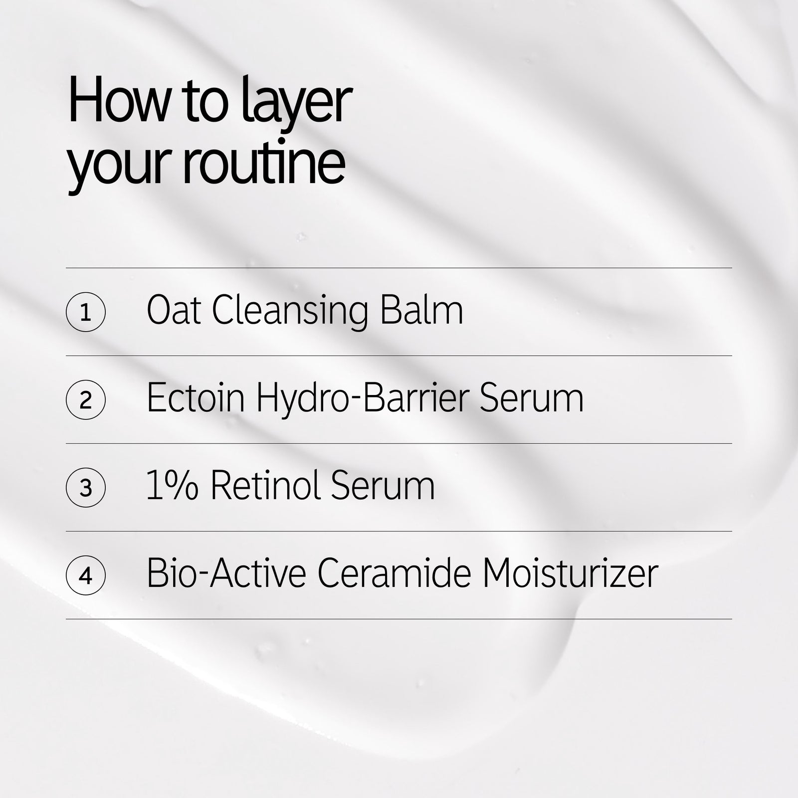 How to layer Age Defence Solution Routine