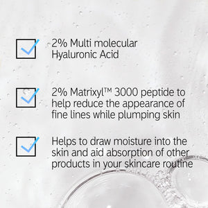 Ingredient benefit checklist from Supersize Hyaluronic Acid Serum Duo