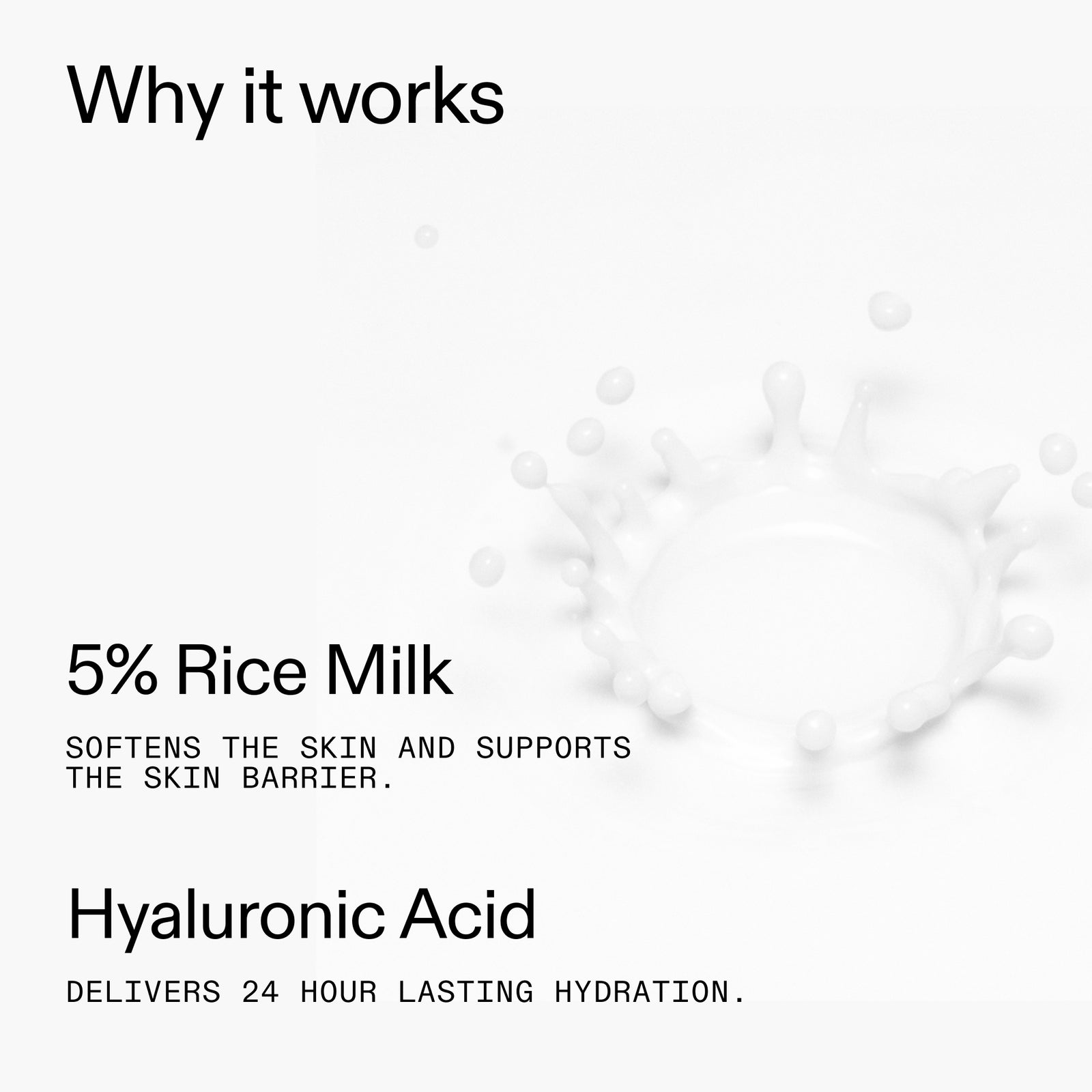 Ingredients in Milk Cleanser