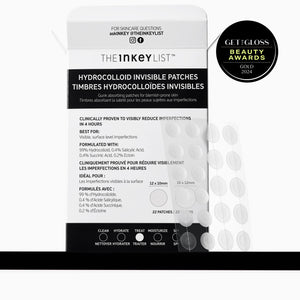 Hydrocolloid Invisible  Patches with get the gloss award label