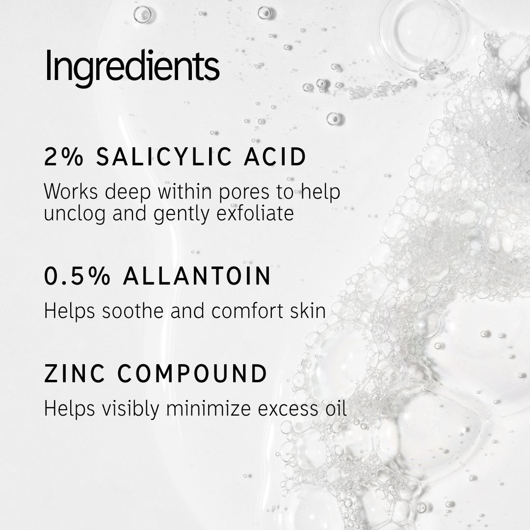 Ingredients in Salicylic Acid Cleanser