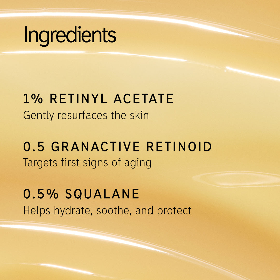 Ingredients of Retinol Serum