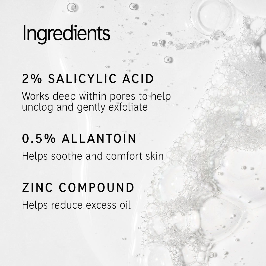 Ingredients in Salicylic Acid Cleanser 