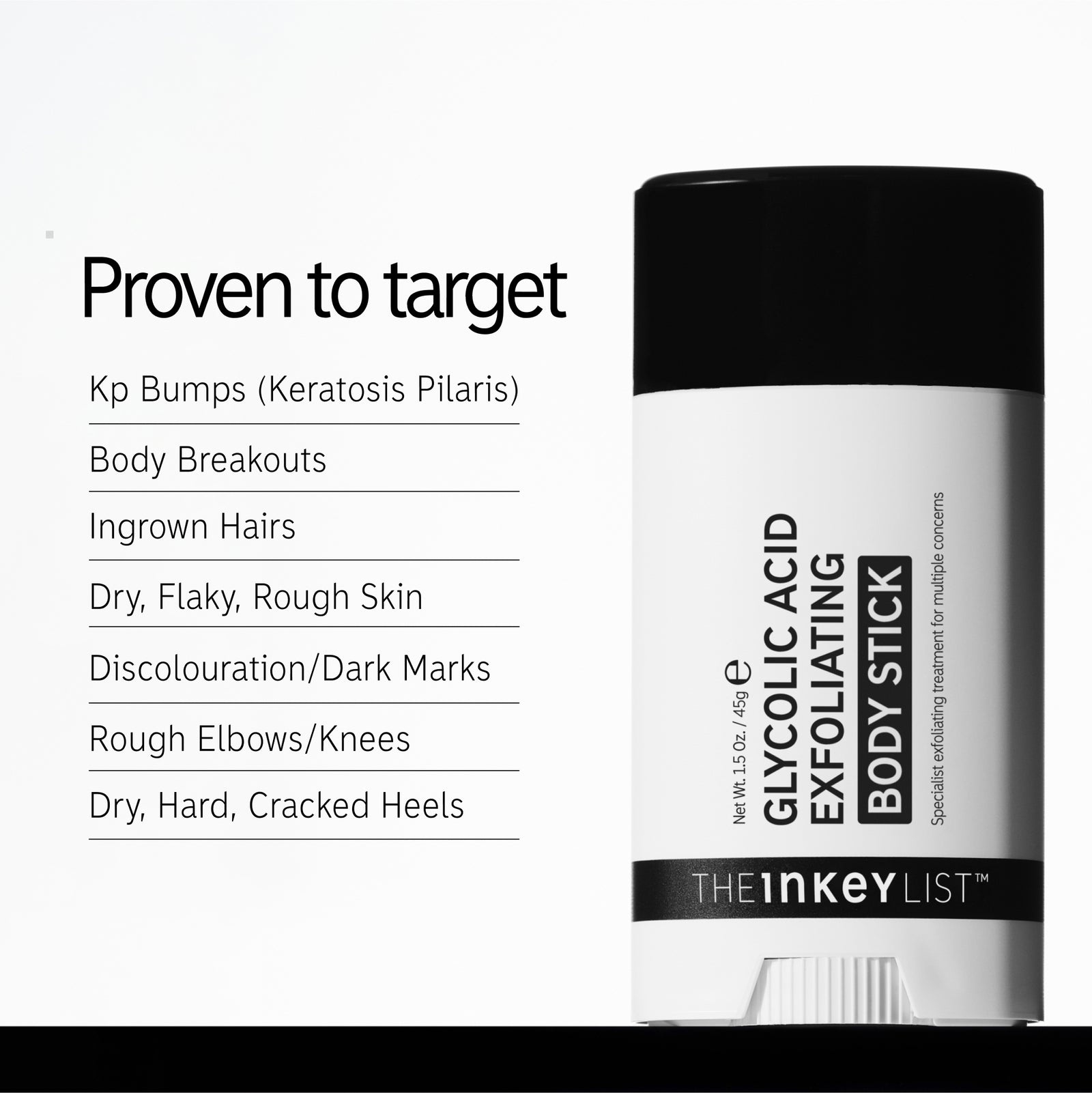 Body concerns that Glycolic Body Stick targets