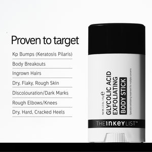 Body concerns that Glycolic Body Stick targets