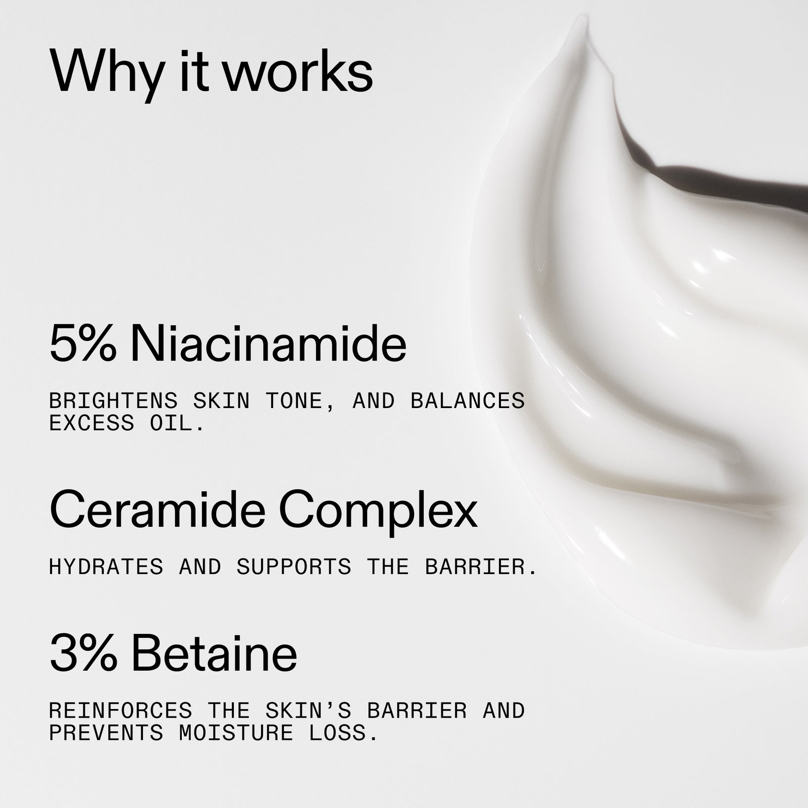 Ingredients in Omega Water Cream