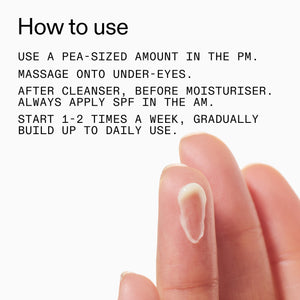 How to use Retinol Eye Cream