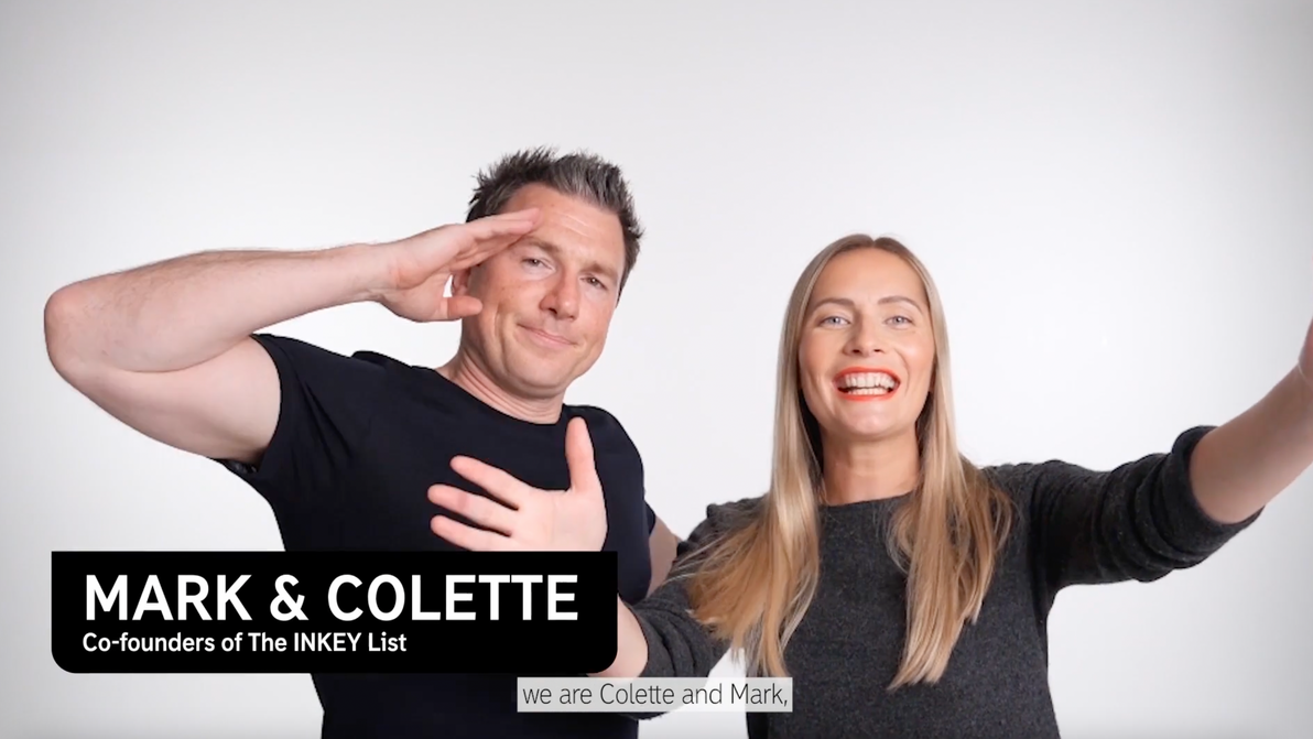 Image of Mark & Colette, founders of The INKEY List