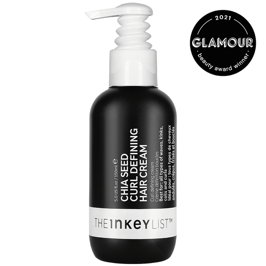 Chia seed curl defining hair treatment