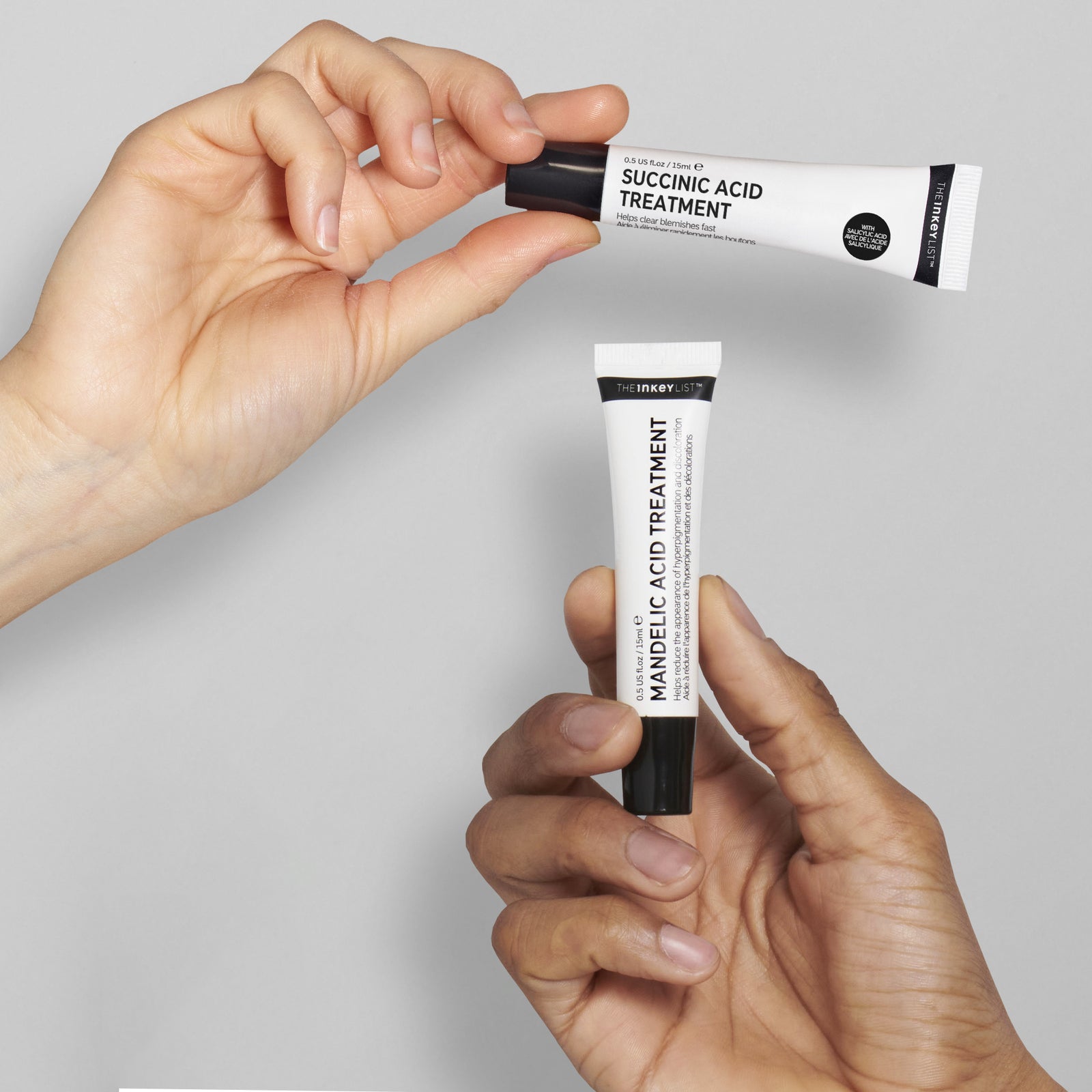Targeted Blemish Duo hand shot